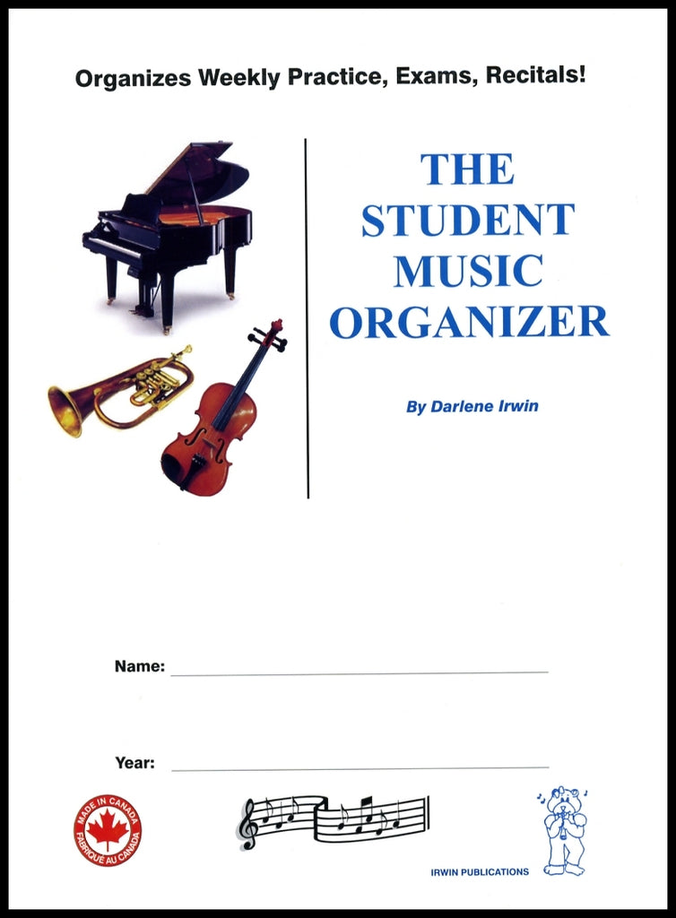The Student Music Organizer - The Complete Dictation Book